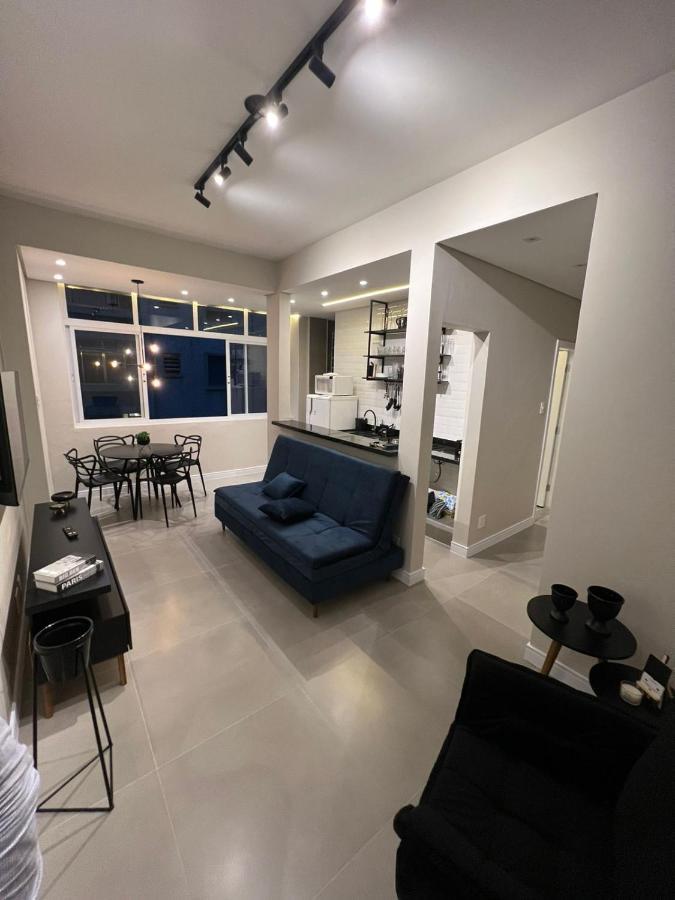 Lindo Apartamento Em Frente A Praia - Santos Lejlighed Eksteriør billede